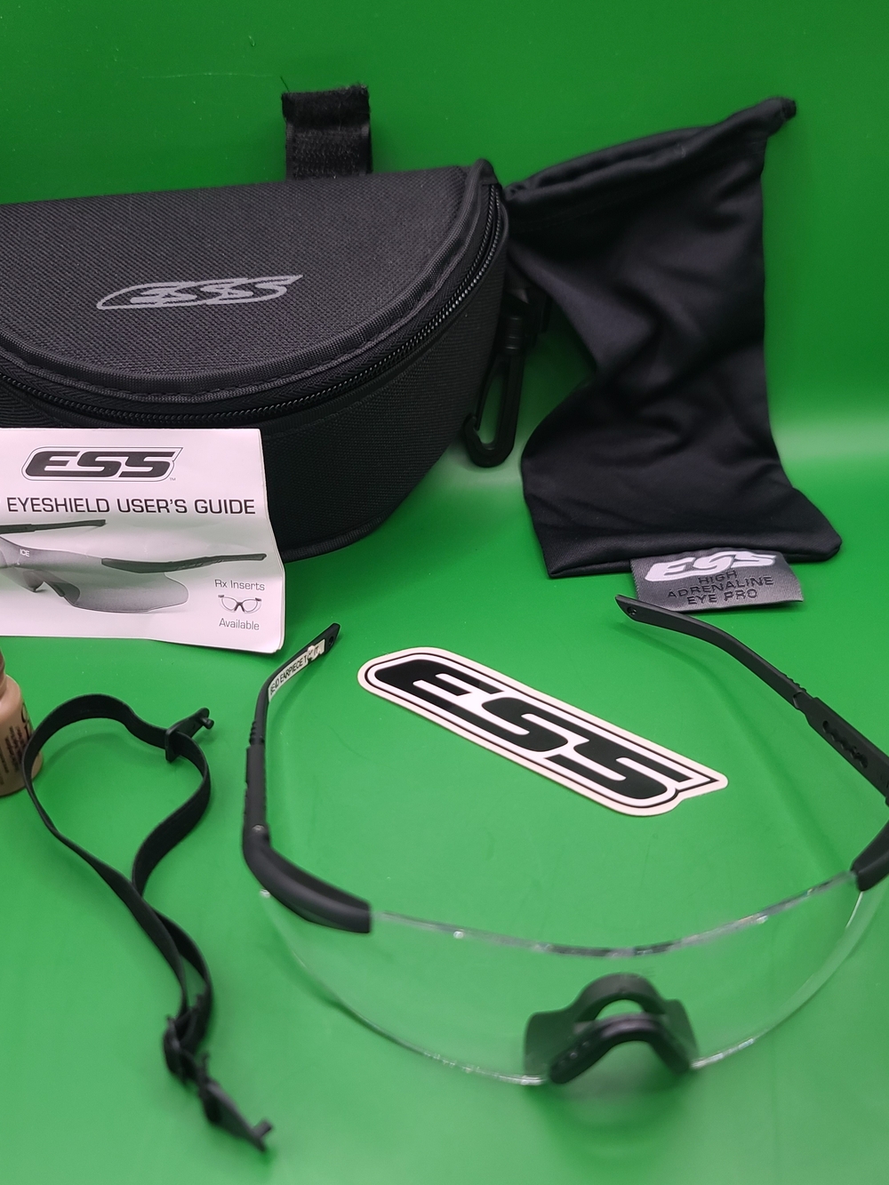 Source Unknown Black Clear ESS Safety Glasses Kit